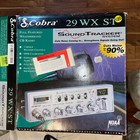 Cobra 29 Wx Nw St Sound Tracker 40 Ch Cb Radio W Microphone And Box   Turns On