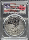 2019 W  1 Pride Of Two Nations American Silver Eagle maple Leaf Pcgs Pr70   1021