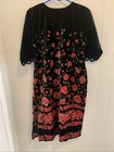 Indian pakistani Women Shalwar Kameez Red And Black Brand New