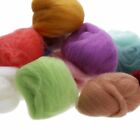 17colors Wool Yarn Roving Fibre Hand Spinningss Diy Craft For Needle Felting