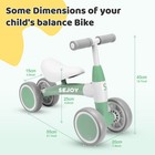 Baby Balance Bike Toys For 1-2 Year Old Boys Girls Gift 10-24 Month Toddler Toys