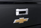 Chrome Tailgate Handle Cover Covers Compatible With 2014-2018 Silveardo Sierra 1