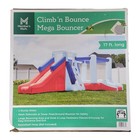 Member s Mark Climb  n Bounce Mega Bouncer Inflatable  Red   Blue