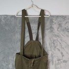 Vintage East German Nva Insulated Bib Pants Mens Medium 36 Military Surplus 80s