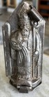 Antique Metal Saint St  Nicholas Chocolate Candy Mold   5     Tall