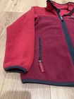 Patagonia Girls Synchilla Pink Magenta Full Zip Snap Fleece 14 Xl Women Xs
