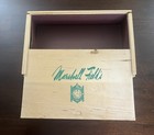 Vintage Marshall Field s Department Store Wood Sliding Lid Box Field Fields
