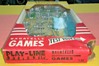 Vintage Marx Battle Field Play-line Action Game Bagatelle Pinball - As Is