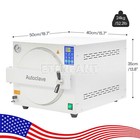 Eterfant Dental Autoclave Steam Sterilizer Medical Sterilization 18l