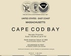 2013 Nautical Chart Map Of Cape Cod Bay Massachusetts