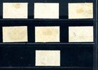 India 1935 Kgv Silver Jubilee Commemoration Set Scott 142-148  Used