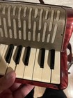 Vintage Hohner Mignon I Accordion Red Made In Germany
