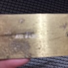 Vintage Souvenir July 4  1981 Alvin Theatre    annie    Brass Ticket Stub Key Chain
