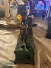 Vintage Showjumper Mechanical Coin Bank Equestrian Horse Jockey Cast Iron works