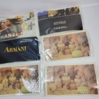 Chanel Armani Oscar De La Renta Vintage Fragrance Scent Cards Mail-away Lot 8pc