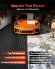 Vevor Garage Tiles Interlocking 12x12 In 50 Pack Garage Flooring Tiles Black
