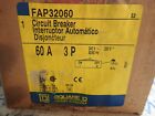 New In Box Square D Fap32060 60 Amp 240 Volt Panel Mount Circuit Breaker