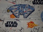 Pre-owned Pottery Barn Kids Star Wars Single Pillow Case Millenium Falcon X Wing