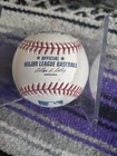 Gaylord Perry Autographed hof  91 Inscribed Oml Baseball Not Authenticated 