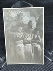 Vintage Photo Wwii Soldiers Hula Dancers Uso Hawaii Pacific Island Showgirls