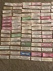 Large Lot Of 150 Original Jukebox 45 Record Title Strips  p13