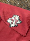 Vintage Majestic Mlb Houston Astros Red Blank Mesh T-shirt Style Jersey Size Xl