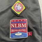 Negro League Baseball Jersey Mens Large Black Brooklyn Nlbm Outdoors Sports