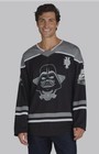Star Wars Darth Vader Hockey Jersey Men   s Xl Black Graphic Shirt Sith Nhl Style