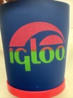 Vintage 80s 90s Igloo Can Koozie Beer Drink Holder Coozie Retro Koozie Neon