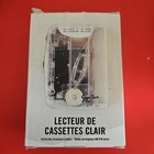 Brand New Clear Cassette Player Am fm Mono Log Radio   Includes Clear Headphones
