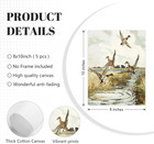 Vintage Nursery Wall Art Decor Baby Boy Room Canvas Prints Fishing Hunting Nurse