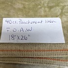 Fiber On A Whim 40 Ct Parchment Linen 18  X 26  Fat 1 4 Cross Stitch Fabric