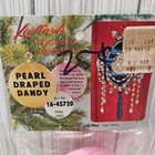 Vintage Leewards Sequin Pin Bead Christmas Ornament Kit 16-45720 Pink Pearls