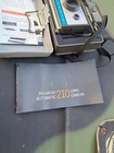 Vintage Polaroid Automatic 210 Land Camera With Case And Manual