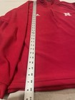 Nebraska Cornhuskers Ncaa Adidas Men s Xl 1 4 Zip Fleece Pullover Long Sleeve