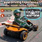 Kids Drift Go Kart 36v 10ah Dual Motor Adjustable Frame Led Underglow Lights