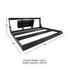 Titan Attachments Mini Skid Steer Land Leveler   Grader Attachment