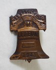 Vintage War Service Corps Lieutenant Metal Badge Pin Liberty Bell Wwi  1841 Army