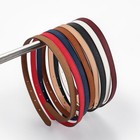 2pcs Diy Genuine Leather Shoulder Handbag Replacement Handle Short Bag Strap