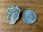 Rolling Stones 1997 Hammered Tongue Concert Pin Bridges To Babylon