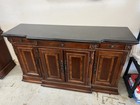 Server Buffet Universal Furniture   Solid Wood   Marble Top