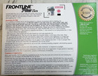 Frontline Plus For Cats Fleas  Flea Eggs   Larvae Ticks  Chewing Lice - 8 Doses