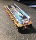 Custom- New Hohner Auto Valve Harp  key Of    a      Octave Harmonica  Organ Tone