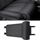 Car Leg Extender Leg Support Cushion Car Driver Seat Office Chair Black white