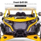 For Can-am Maverick R 2024 Radiator Grill Guard Protection Kit Cover Black New