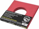  500  7  Record Inner Sleeves - Premium Colored Red Paper 45rpm Archival