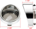 Smoke Turn Signal Lens Cover For Harley Davidson