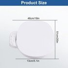 Smart Electric Bidet Toilet Heated Seat Elongated Auto Flush Dry Night Light Us