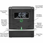 New Lathem 2100hd Thermal Print Time Clock Led Tru Align System