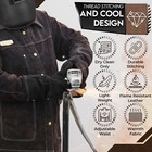 Leather Welding Jacket Flame-resistant Heavy Duty Welders Work Jacket